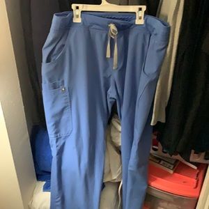 FIGS XL TALL celia blue kade scrub pants